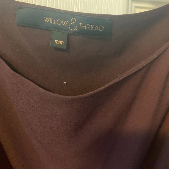 Purple cold shoulder dress - Picture 3 of 3